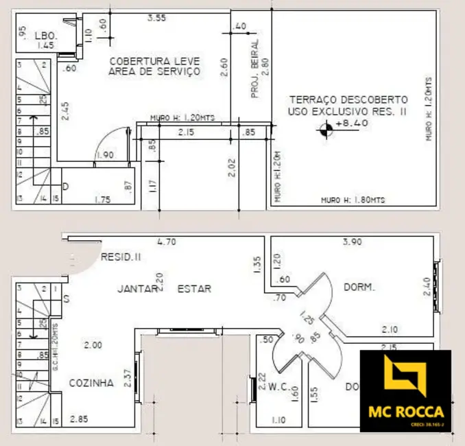 Foto 2 de Cobertura com 2 quartos à venda, 84m2 em Vila Príncipe de Gales, Santo Andre - SP