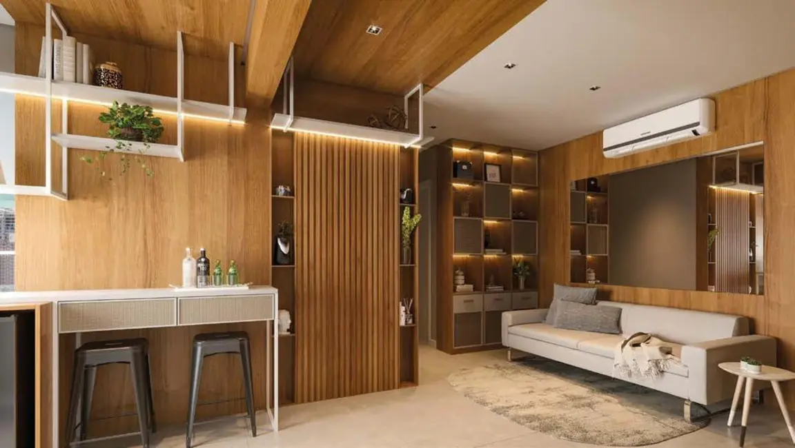 Foto 2 de Apartamento com 2 quartos à venda, 56m2 em Vila Assunção, Santo Andre - SP