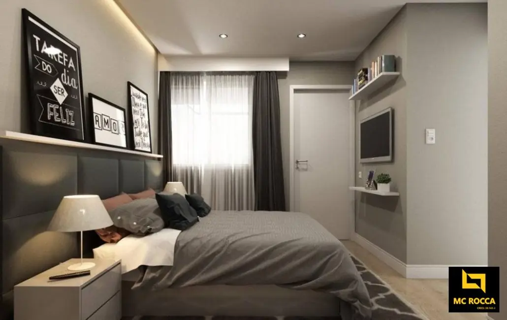 Foto 5 de Apartamento com 2 quartos à venda, 53m2 em Vila Tibiriçá, Santo Andre - SP