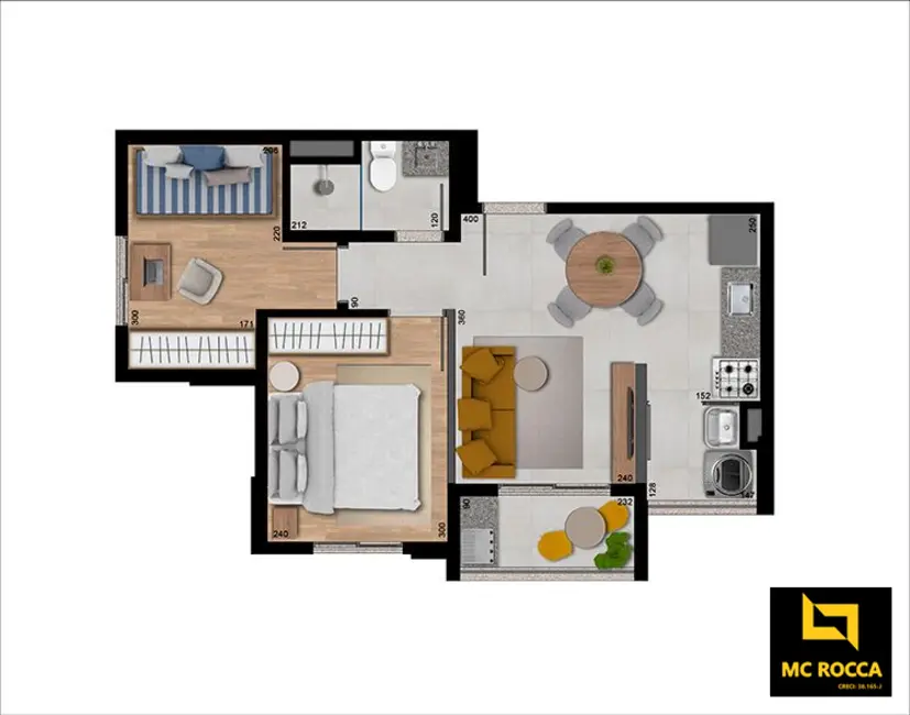 Foto 9 de Apartamento com 2 quartos à venda, 40m2 em Jardim Prudência, São Paulo - SP