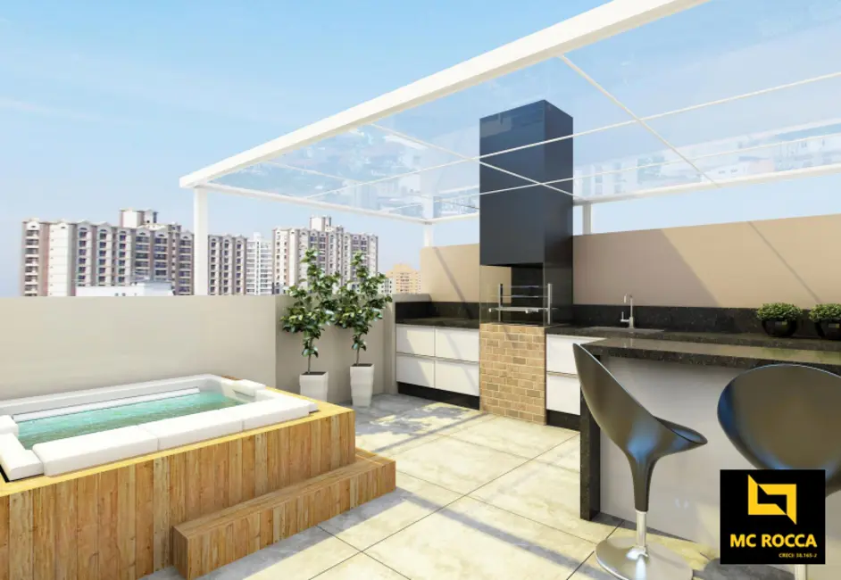 Foto 1 de Cobertura com 2 quartos à venda, 74m2 em Vila Príncipe de Gales, Santo Andre - SP