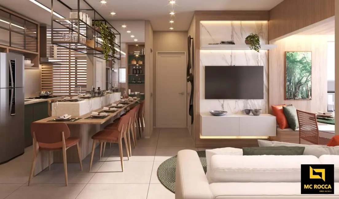 Foto 3 de Apartamento com 2 quartos à venda, 50m2 em Centro, Santo Andre - SP