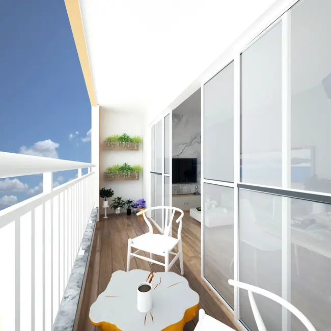 Foto 4 de Apartamento com 2 quartos à venda, 56m2 em Baeta Neves, Sao Bernardo Do Campo - SP