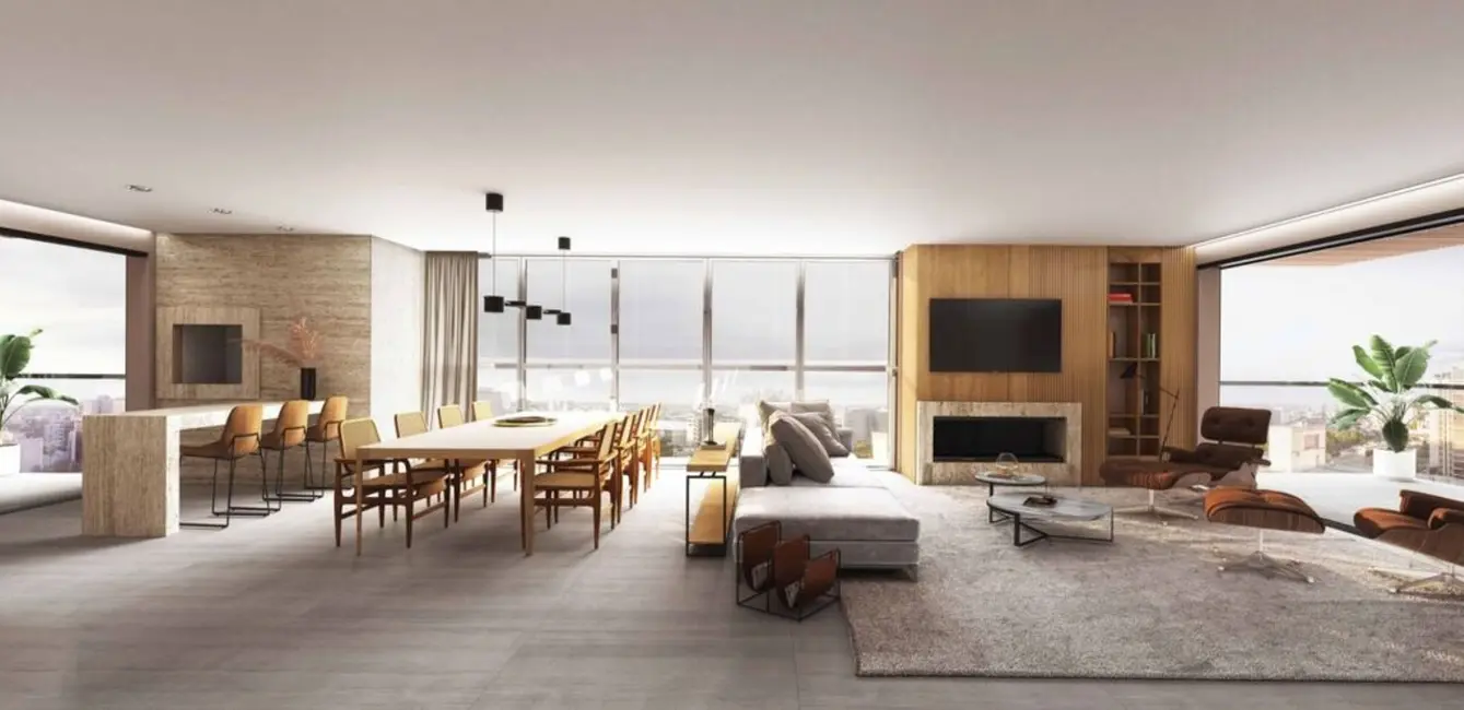 Apartamento com 3 quartos à venda, 203m2 em Moinhos de Vento, Porto Alegre - RS - imagem 3 Foto 3 de Apartamento com 3 quartos à venda, 203m2 em Moinhos de Vento, Porto Alegre - RS