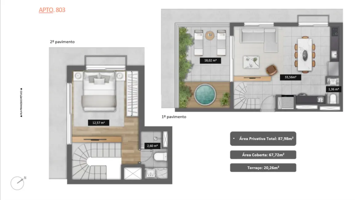 Foto 36 de Apartamento com 1 quarto à venda, 82m2 em Boa Vista, Porto Alegre - RS