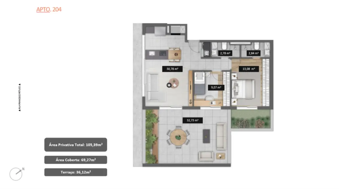 Foto 24 de Apartamento com 1 quarto à venda, 82m2 em Boa Vista, Porto Alegre - RS