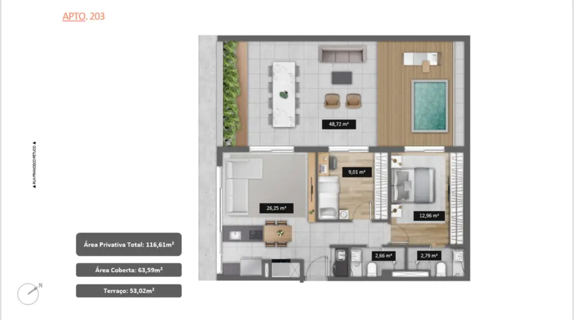 Foto 25 de Apartamento com 1 quarto à venda, 82m2 em Boa Vista, Porto Alegre - RS