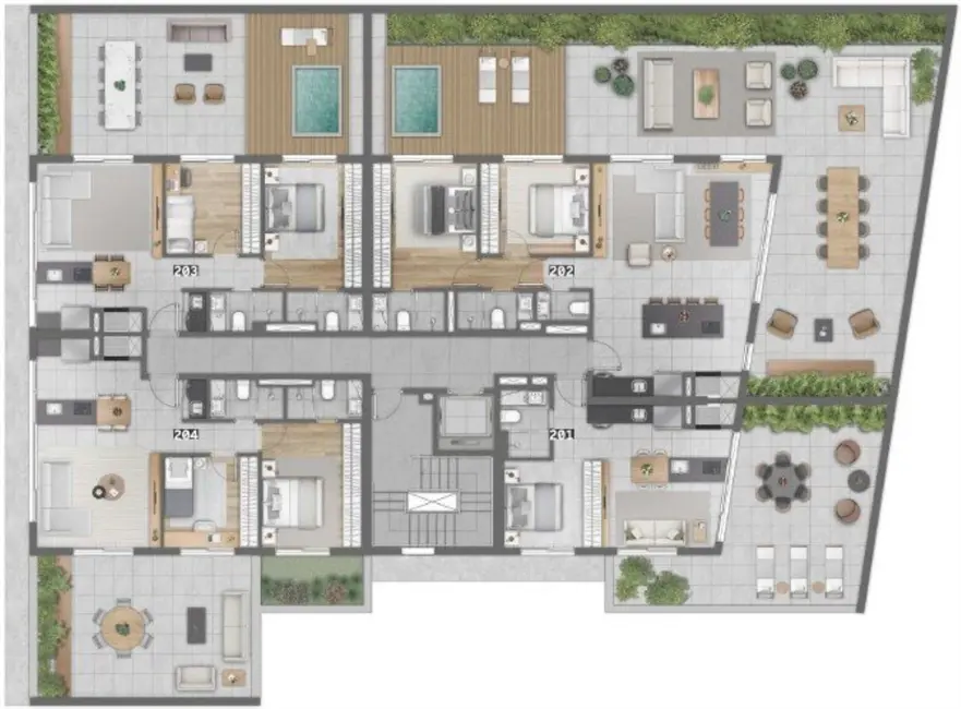 Foto 14 de Apartamento com 1 quarto à venda, 82m2 em Boa Vista, Porto Alegre - RS