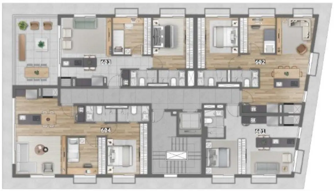 Foto 16 de Apartamento com 1 quarto à venda, 82m2 em Boa Vista, Porto Alegre - RS