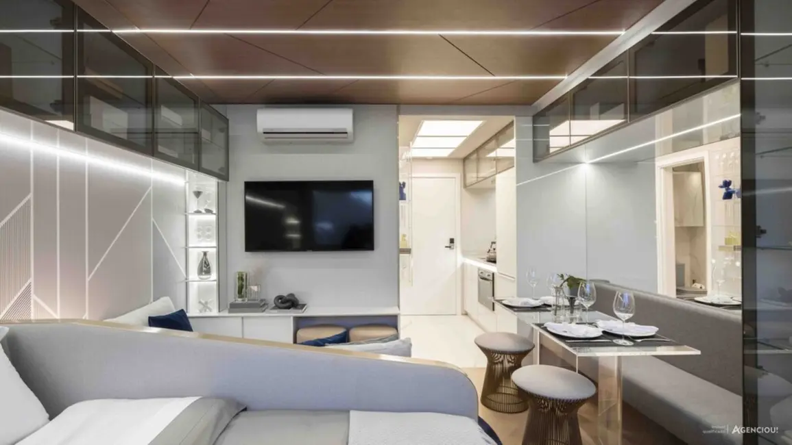 Foto 5 de Loft / Flat com 1 quarto à venda, 26m2 em Boa Vista, Porto Alegre - RS