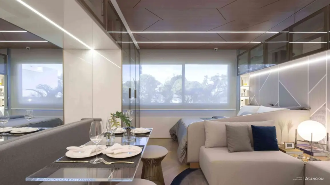 Foto 5 de Loft / Flat com 1 quarto à venda, 25m2 em Boa Vista, Porto Alegre - RS