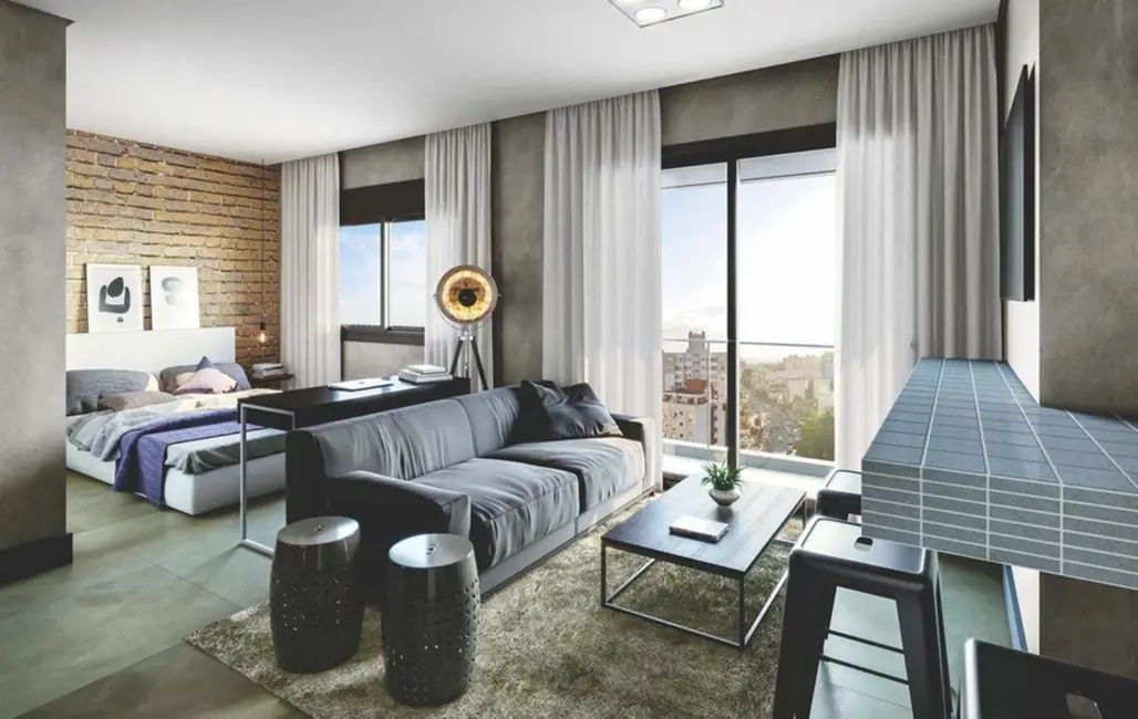 Apartamento com 2 quartos à venda, 75m2 em Menino Deus, Porto Alegre - RS - imagem 3 Foto 3 de Apartamento com 2 quartos à venda, 75m2 em Menino Deus, Porto Alegre - RS