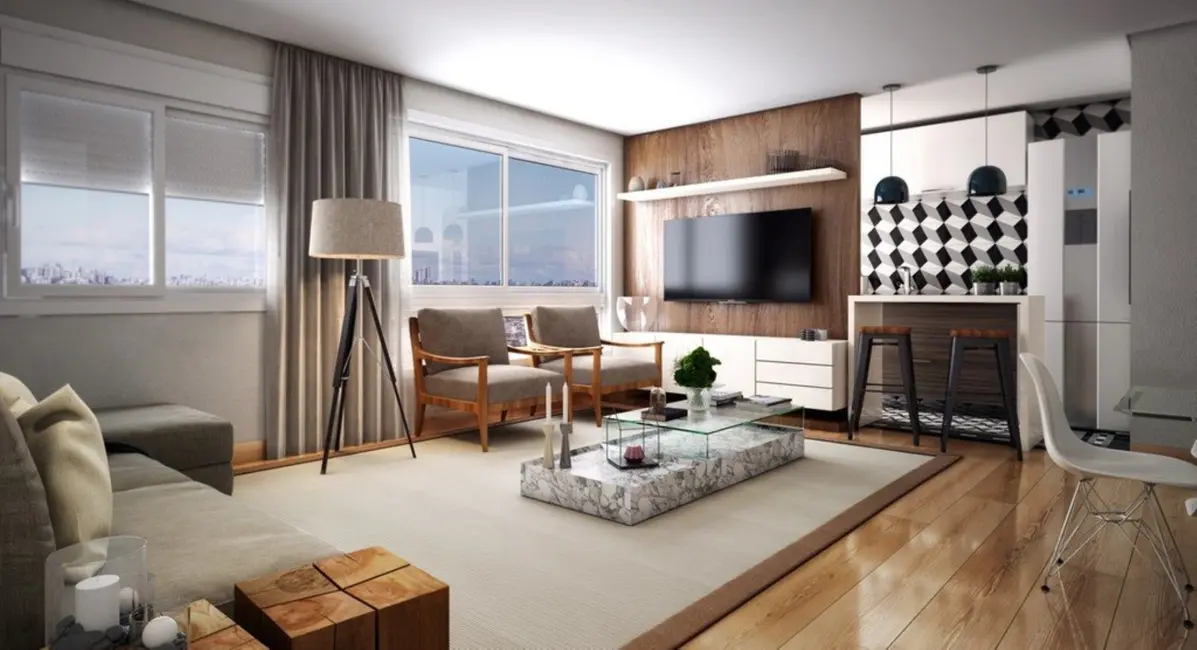 Foto 3 de Apartamento com 2 quartos à venda, 57m2 em Bom Jesus, Porto Alegre - RS