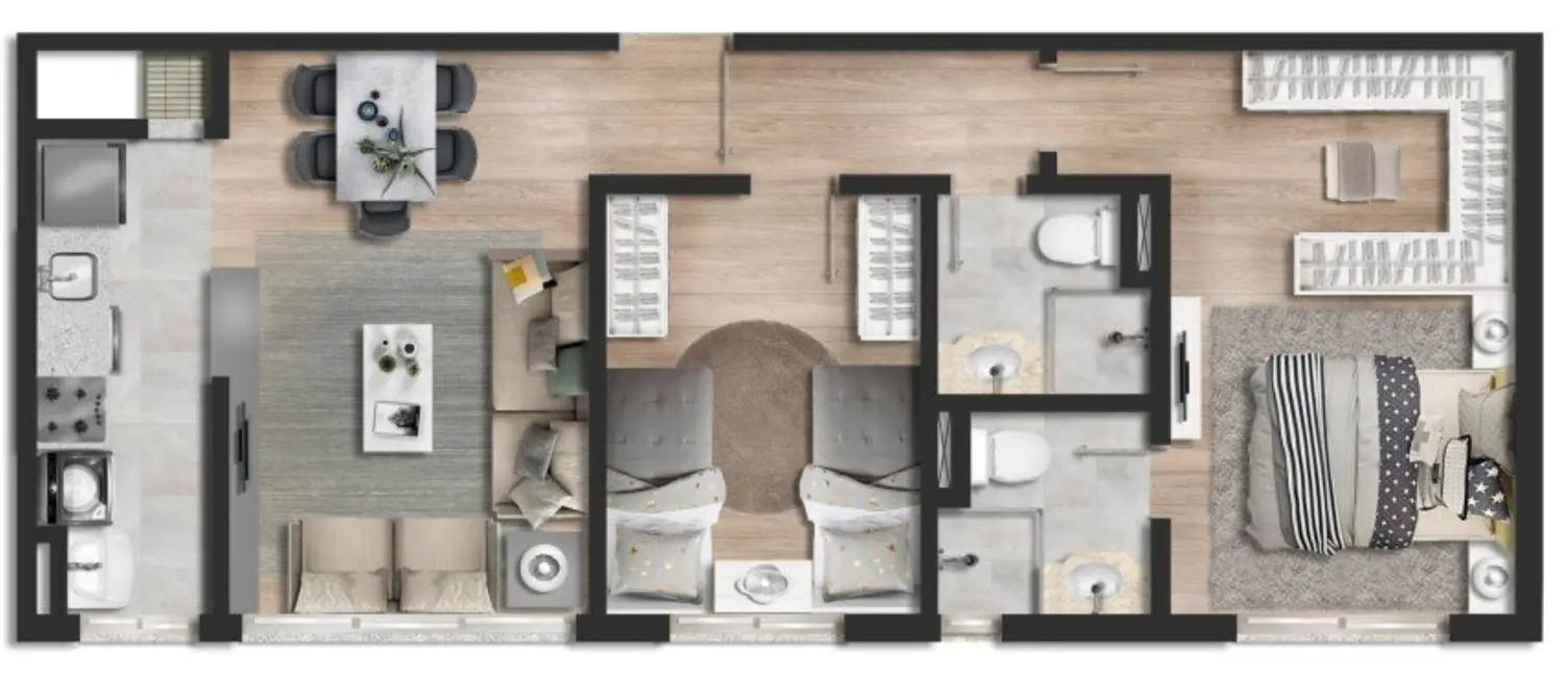 Foto 8 de Apartamento com 2 quartos à venda, 84m2 em Mont Serrat, Porto Alegre - RS