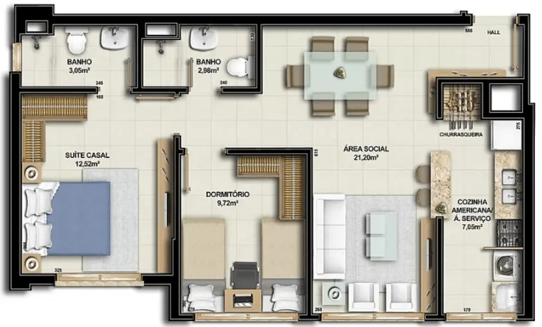Apartamento com 2 quartos à venda, 127m2 em Menino Deus, Porto Alegre - RS - imagem 3 Foto 3 de Apartamento com 2 quartos à venda, 127m2 em Menino Deus, Porto Alegre - RS