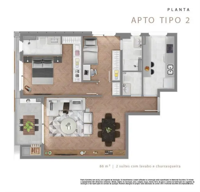 Foto 7 de Apartamento com 2 quartos à venda, 87m2 em Petrópolis, Porto Alegre - RS