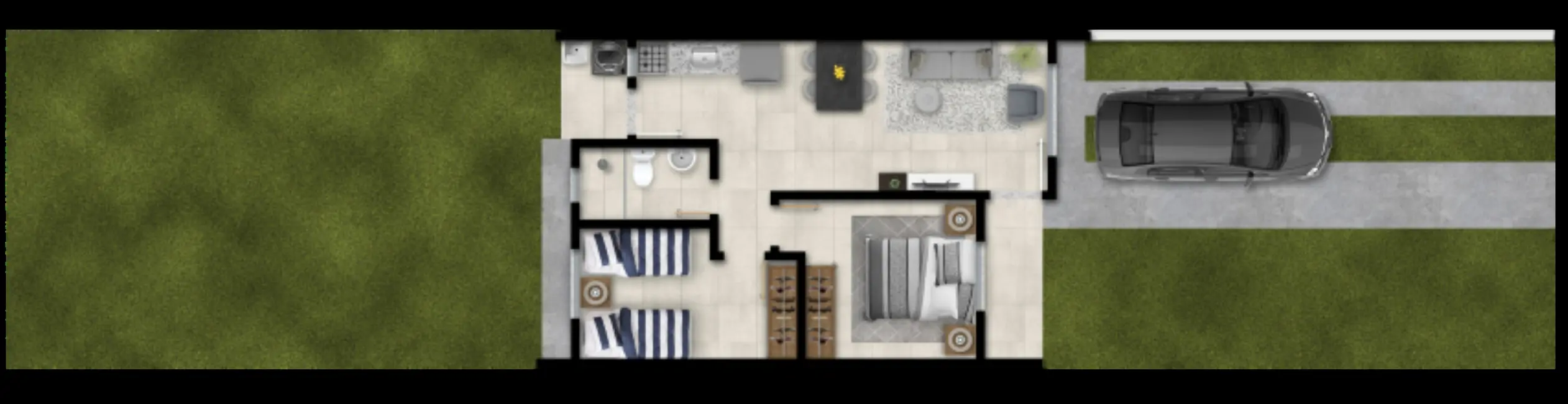 Foto 4 de Casa de Condomínio com 3 quartos à venda, 70m2 em Campo Novo, Porto Alegre - RS