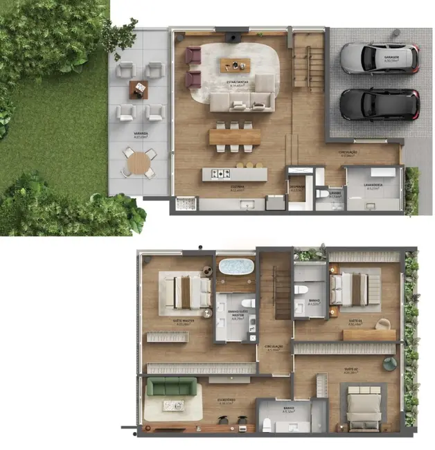 Foto 7 de Casa de Condomínio com 3 quartos à venda, 219m2 em Menino Deus, Porto Alegre - RS