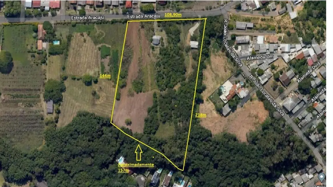 Foto 2 de Terreno / Lote à venda, 47m2 em Vila Nova, Porto Alegre - RS
