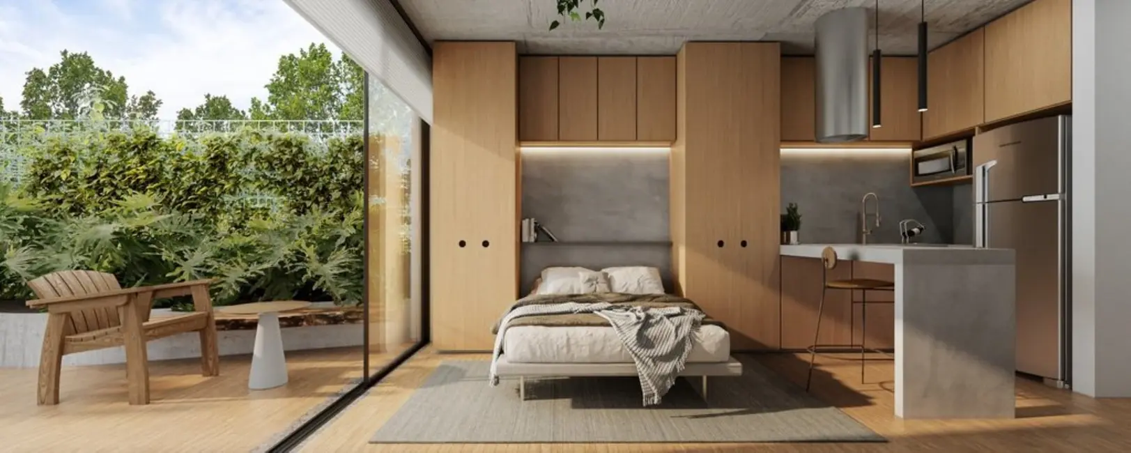 Apartamento com 1 quarto à venda, 50m2 em Chácara das Pedras, Porto Alegre - RS - imagem 2 Foto 2 de Apartamento com 1 quarto à venda, 50m2 em Chácara das Pedras, Porto Alegre - RS