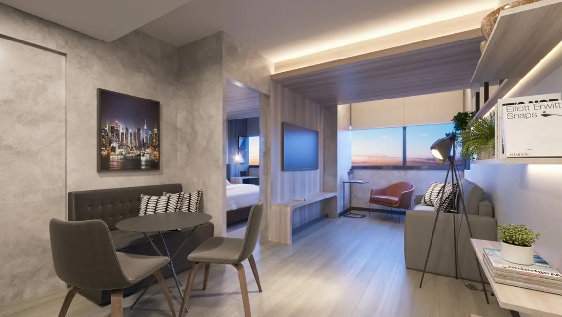 Foto 5 de Loft / Flat com 1 quarto à venda, 31m2 em Bela Vista, Porto Alegre - RS