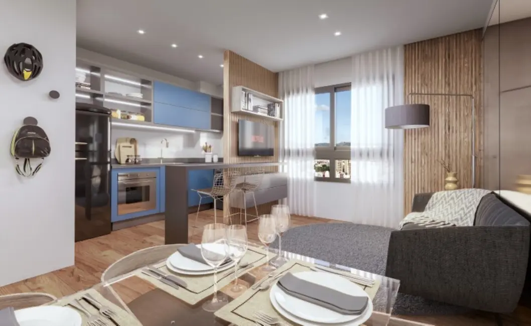 Foto 5 de Loft / Flat com 1 quarto à venda, 34m2 em Floresta, Porto Alegre - RS