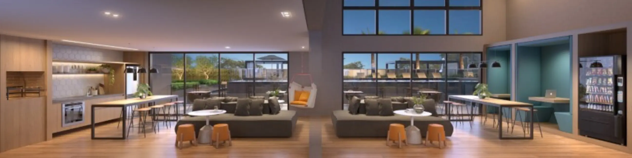 Foto 4 de Loft / Flat com 1 quarto à venda, 37m2 em Jardim Botânico, Porto Alegre - RS