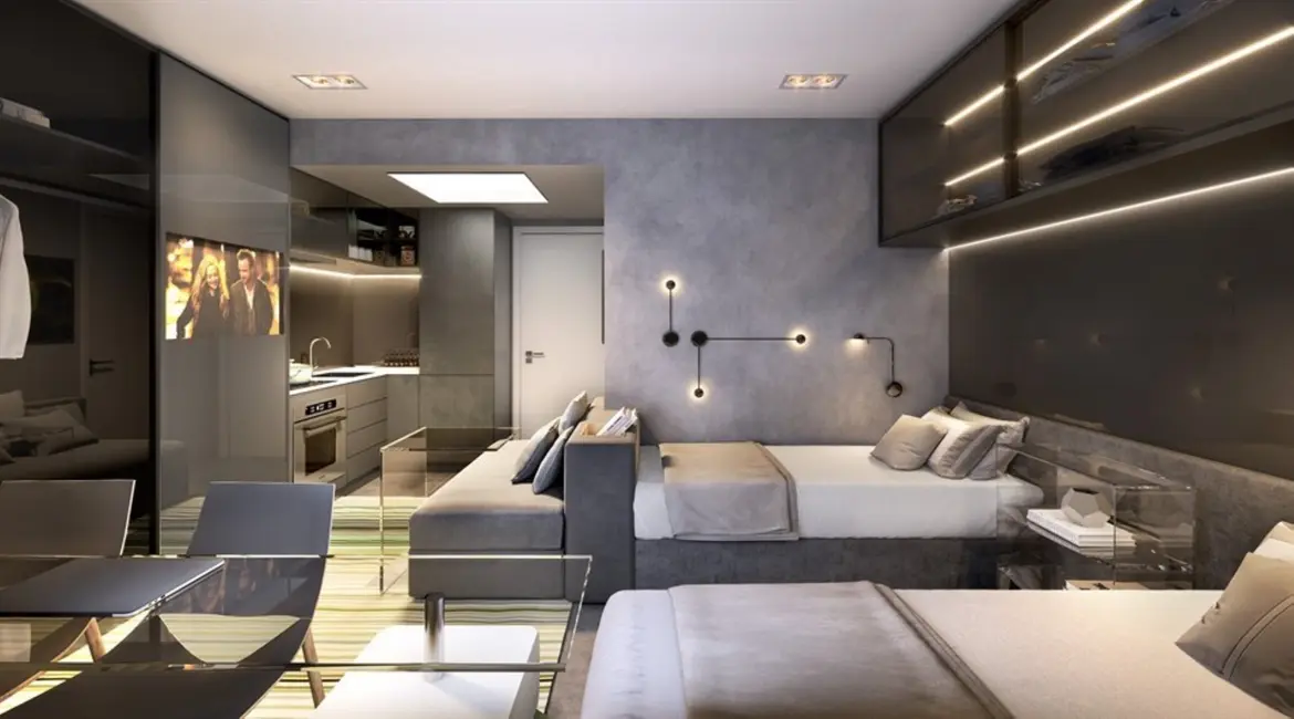 Foto 5 de Loft / Flat com 1 quarto à venda, 25m2 em Cidade Baixa, Porto Alegre - RS