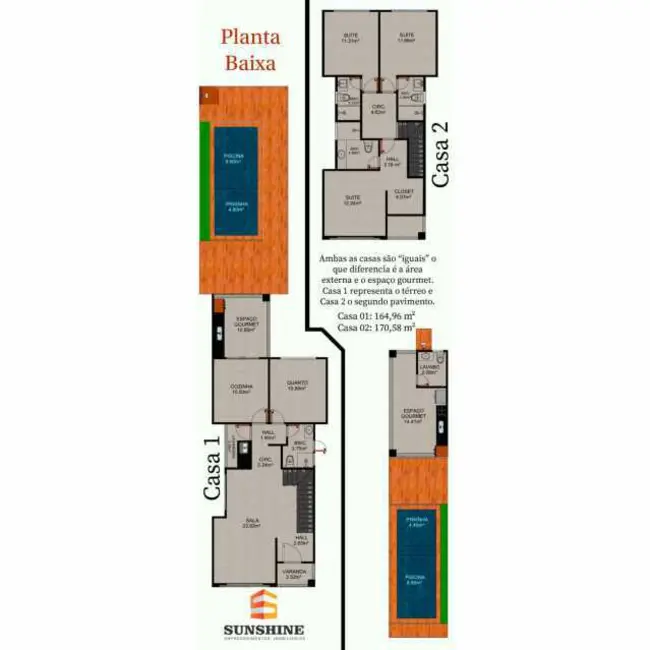 Foto 7 de Casa com 4 quartos à venda, 164m2 em Costazul, Rio Das Ostras - RJ