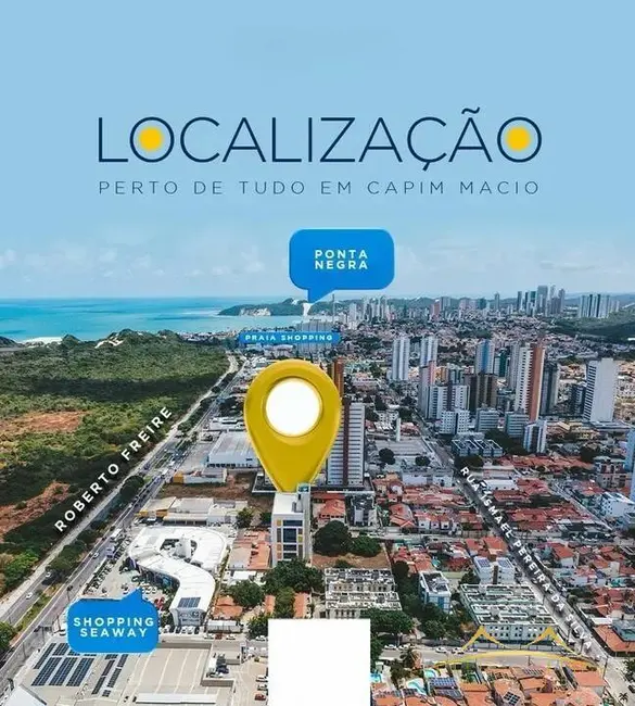 Apartamento com 1 quarto para alugar, 30m2 em Capim Macio, Natal - RN - imagem 4 Foto 4 de Apartamento com 1 quarto para alugar, 30m2 em Capim Macio, Natal - RN