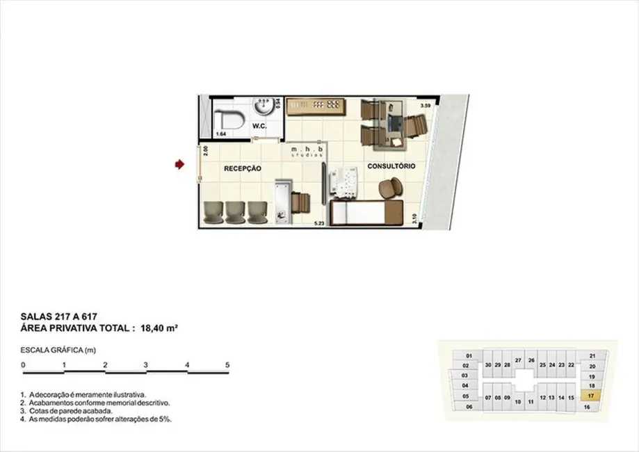 Sala Comercial à venda, 17m2 em Campo Grande, Rio De Janeiro - RJ - imagem 9 Foto 9 de Sala Comercial à venda, 17m2 em Campo Grande, Rio De Janeiro - RJ