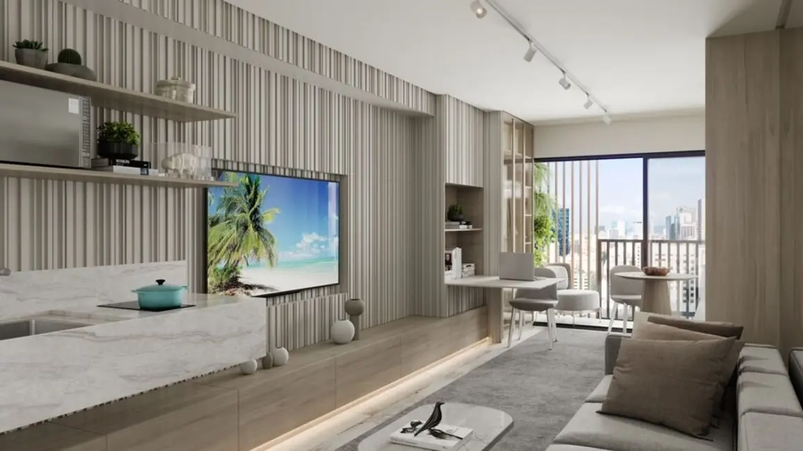 Foto 2 de Loft / Flat com 1 quarto à venda, 41m2 em Centro, Rio De Janeiro - RJ