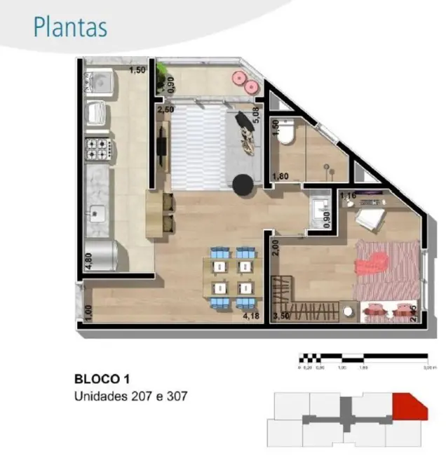 Apartamento com 1 quarto à venda, 62m2 em Freguesia (Jacarepaguá), Rio De Janeiro - RJ - imagem 9 Foto 9 de Apartamento com 1 quarto à venda, 62m2 em Freguesia (Jacarepaguá), Rio De Janeiro - RJ