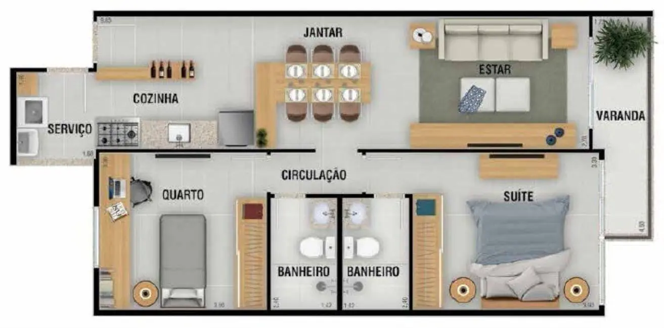 Foto 7 de Apartamento com 2 quartos à venda, 68m2 em Tijuca, Rio De Janeiro - RJ