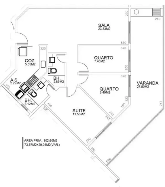 Apartamento com 3 quartos à venda, 103m2 em Recreio dos Bandeirantes, Rio De Janeiro - RJ - imagem 6 Foto 6 de Apartamento com 3 quartos à venda, 103m2 em Recreio dos Bandeirantes, Rio De Janeiro - RJ