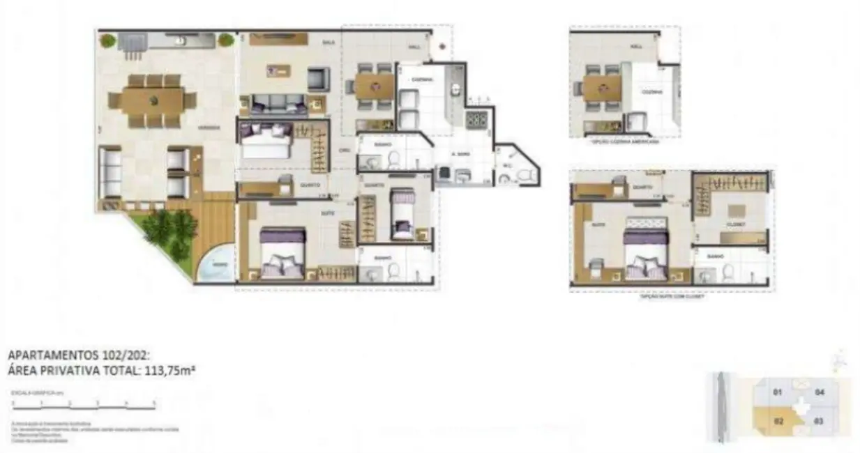 Foto 8 de Apartamento com 3 quartos à venda, 86m2 em Recreio dos Bandeirantes, Rio De Janeiro - RJ