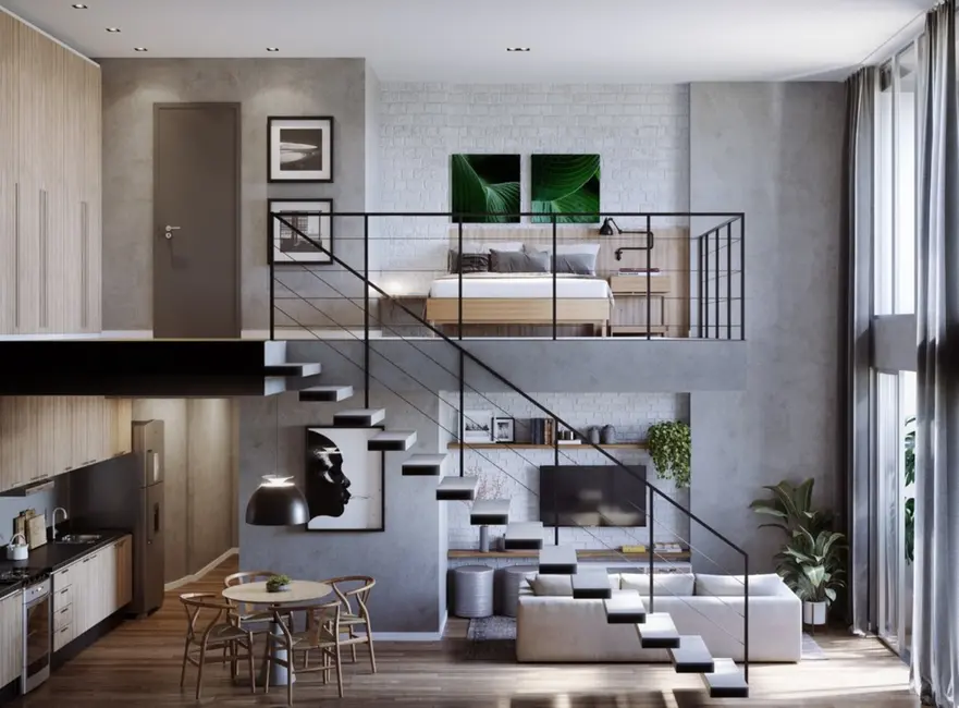 Loft / Flat com 1 quarto à venda, 35m2 em Centro, Rio De Janeiro - RJ - imagem 8 Foto 8 de Loft / Flat com 1 quarto à venda, 35m2 em Centro, Rio De Janeiro - RJ