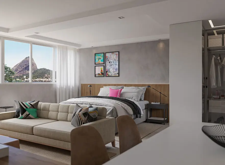 Loft / Flat com 1 quarto à venda, 56m2 em Flamengo, Rio De Janeiro - RJ - imagem 8 Foto 8 de Loft / Flat com 1 quarto à venda, 56m2 em Flamengo, Rio De Janeiro - RJ