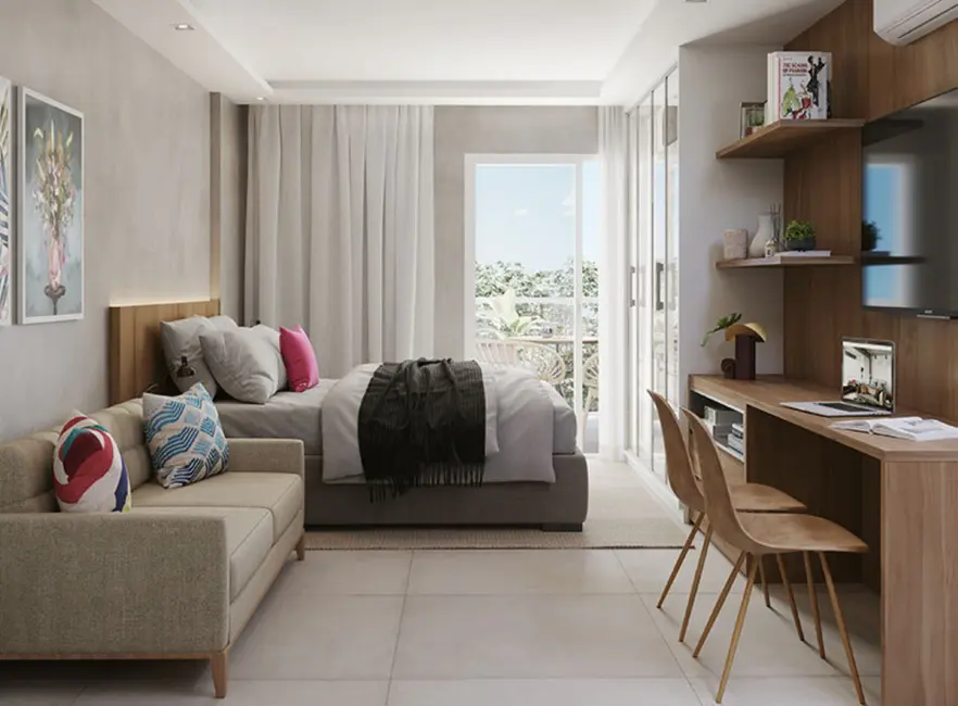 Loft / Flat com 1 quarto à venda, 56m2 em Flamengo, Rio De Janeiro - RJ - imagem 5 Foto 5 de Loft / Flat com 1 quarto à venda, 56m2 em Flamengo, Rio De Janeiro - RJ