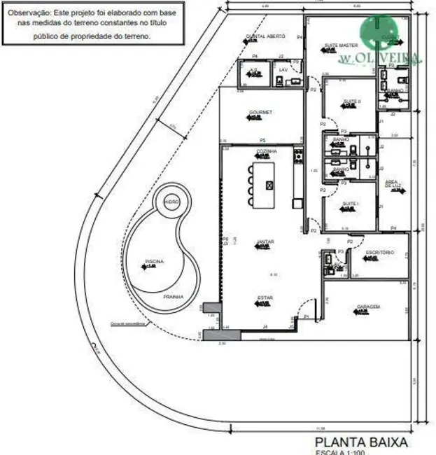 Foto 6 de Casa de Condomínio com 3 quartos à venda, 417m2 em Jardim Bréscia, Indaiatuba - SP