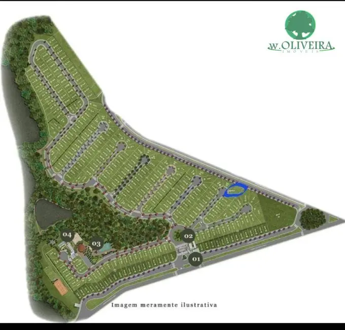 Foto 2 de Terreno / Lote à venda, 433m2 em Chácara Polaris, Indaiatuba - SP