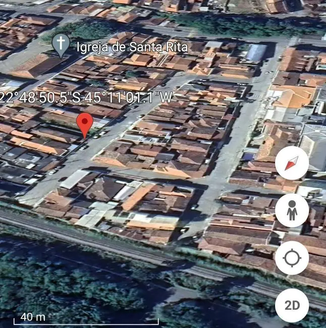 Foto 7 de Terreno / Lote à venda, 390m2 em Santa Rita, Guaratingueta - SP