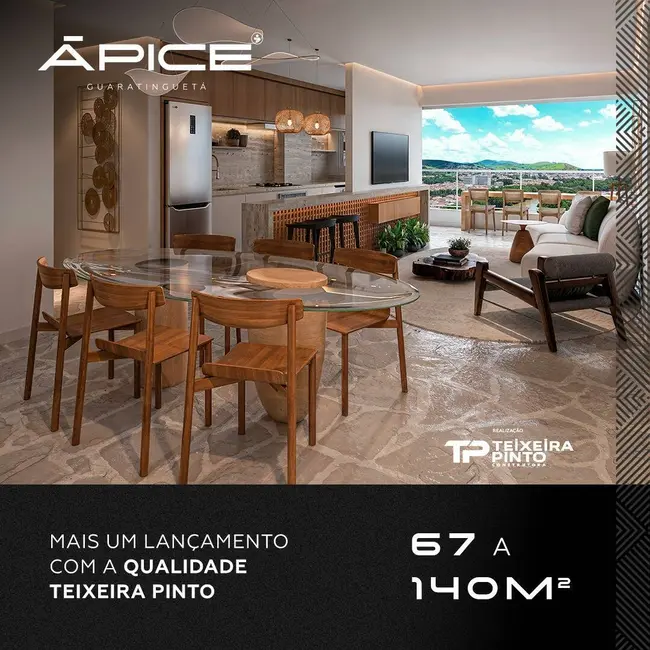 Foto 6 de Apartamento com 2 quartos à venda, 67m2 em Nova Guará, Guaratingueta - SP