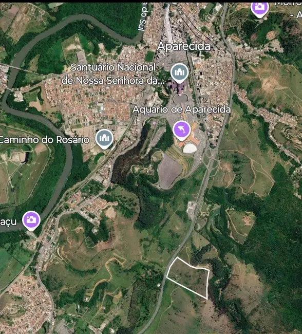 Foto 3 de Terreno / Lote à venda, 123000m2 em Aparecida - SP