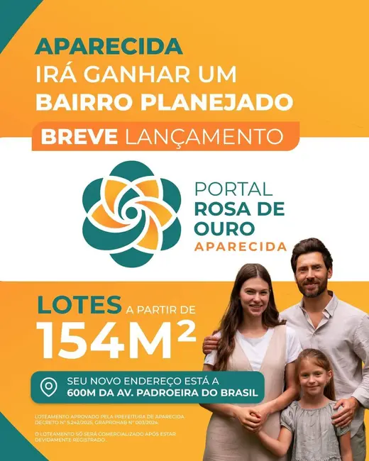 Terreno / Lote à venda, 154m2 em Aparecida - SP - imagem 6 Foto 6 de Terreno / Lote à venda, 154m2 em Aparecida - SP