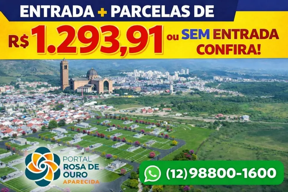 Foto 1 de Terreno / Lote à venda, 154m2 em Aparecida - SP