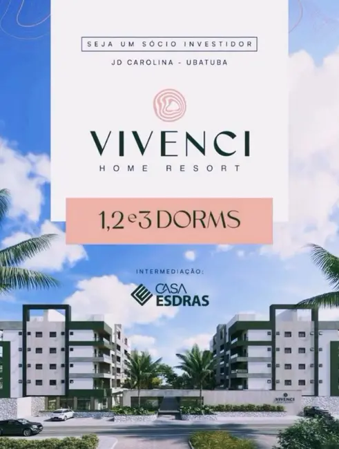 Foto 1 de Apartamento com 2 quartos à venda e para alugar em Ubatuba - SP