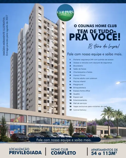 Foto 1 de Apartamento com 2 quartos à venda e para alugar, 54m2 em Cidade Industrial, Lorena - SP