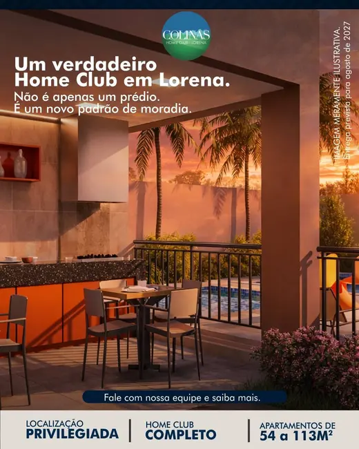 Foto 7 de Apartamento com 2 quartos à venda e para alugar, 54m2 em Cidade Industrial, Lorena - SP