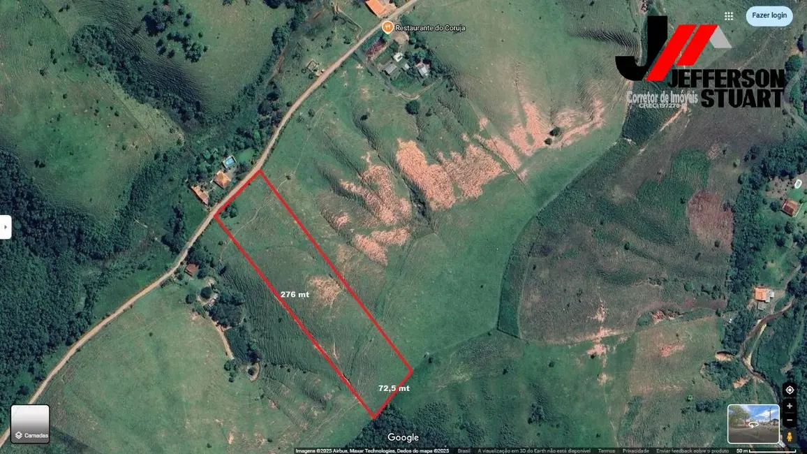 Foto 1 de Terreno / Lote à venda em Área Rural de Guaratinguetá, Guaratingueta - SP